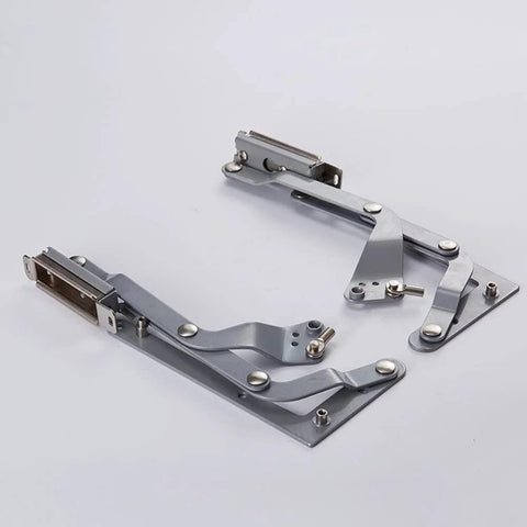 Metallic Cabinet Door Hinges, Lift Up Mechanism Support Vertical Swing Lifting Stay Strut Hydraulic Cylinder