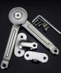 2 Packs [Upgraded] Qrity Cabinet Cupborad Furniture Door Lift Stay Support Hinge Damper with screws and hex key