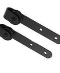 Silent Sliding Cabinet Door Rollers Kit Heavy Duty Carbon Steel Rail And Pulley System for smooth quiet operation.