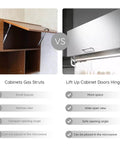 Comparison of cabinets gas struts and Door Hinges Set,Vertical Swing Lift Up Stay Pneumatic Arm Kitchen Mechanism Hinges with Slow Closing