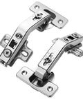 Two Pack 135 Degree Concealed Hinge For Corner Lazy Susan Cabinets Replacement Hardware With 6 Way 3D Adjustable Screws