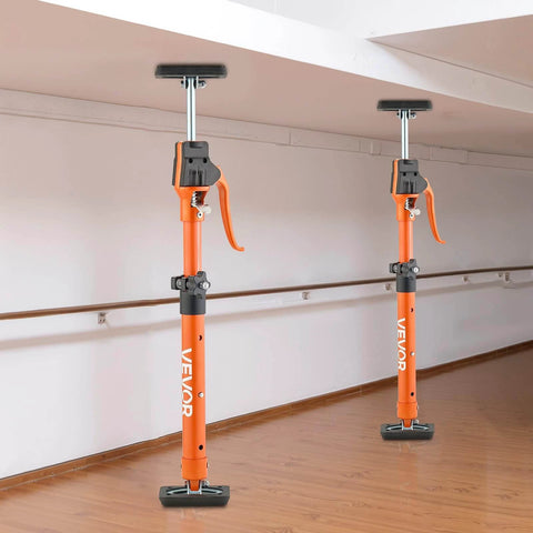 ✝️ Cabinet Jack Support Pole, 2-Pack, 18.9-29.5 Inch Steel Telescopic Quick Support Rod, Adjustable 3rd Hand System in use for ceiling support