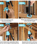 Installation steps for ✝️ Cabinet Jack Support Pole, 54-114 in Steel Telescopic Quick Support System Rod with 154lbs capacity.