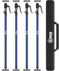 ✝️ Cabinet Jacks for Installing Cabinets, Heavy Duty Third Hand Tools Adjustable Support Pole from 49.2 in to 114.2 in, 4 PCS with case