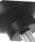 Close-up of rubber pad and screw from Heavy Duty Cabinet Leveling Feet Set Of Four With Screw Adjustment Rubber Pads For Furniture Stabilization