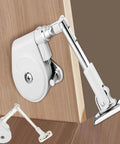 Front Desk Soft Open Cabinet Hinge Pull-Down, 105 ° Pull-Down Support Hinge, Slowly Placed and Unfolded downwards, installed view