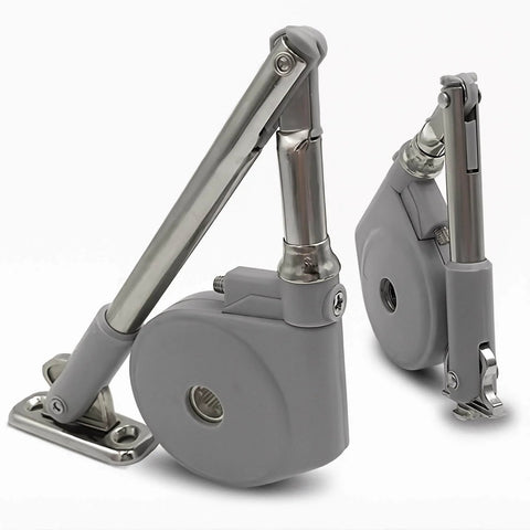 Front Desk Soft Open Cabinet Hinge Pull-Down, 105 ° Pull-Down Support Hinge, MEIYOULE Set for Downwards Door Opening