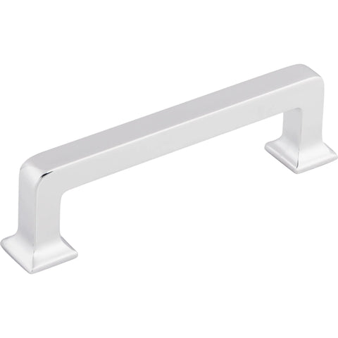 Top Knobs TK703HB Ascendra Three And Three Quarters Inch Center To Center Cabinet Pull in Honey Bronze finish, side view