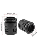 Cable Gland For Corrugated Conduit AD28.5 22Mm Inner Diameter 37Mm Outer Diameter PG21 Thread 13Mm Thread Length 47Mm Overall Length
