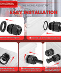 Step-by-step installation of Half Inch NPT Cable Gland Set IP68 Waterproof Adjustable Strain Relief Cord Connector.