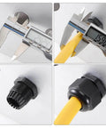M25x1.5 Cable Gland Kit For 12mm-15mm Wire Holes Waterproof Nylon Joint with locknut, washer, and adjustable fitting, set of 10