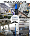 IP68 Waterproof Cable Gland Kit applications including factory, breaker enclosure, boat, controller; suitable for rugged outdoor use.