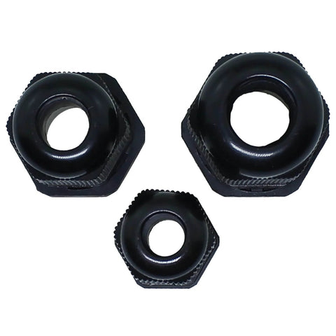 15Pcs Cable Gland Sealing Fittings Set For PG7 PG9 PG11 Plastic Cable Glands With Sealing Ring No Fuss Easy Plug In Tighten PP