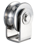 Cable Pulley Wheel Heavy Duty, Fixed Pulley Block, Bearing Inside, for Pulley System Gym Equipment, side view