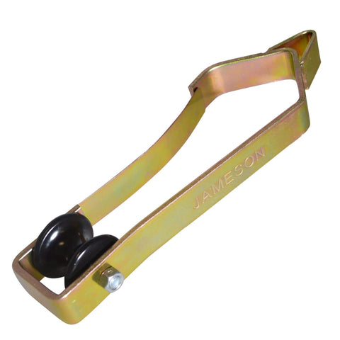 Cable Rollers - Easy Rider Stringing Block with Nylon Cable Rollers for Overlash Construction for Cables up to 1" Diameter, side view