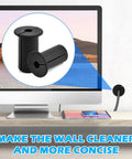 Efficient cable routing kit with four grommets, 30 clips, a one inch spade drill bit, and five sixteenth inch bits allows neat Starlink and Ethernet cable routing through three quarter inch openings, ideal for a tidy home or small office.