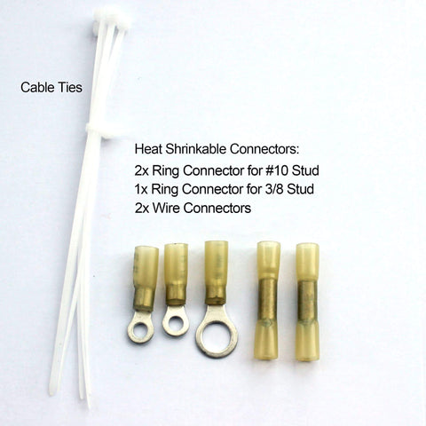 Electric Fuel Pump Relay Kit With Wiring Harness Bypass 40 Amp Waterproof Switch Heavy Duty Long Wires Universal Fit For 12V Systems Keeps Your Fuel Pump Voltage Steady And Pressure On Point Pn 30247 with heat shrinkable connectors and cable ties.