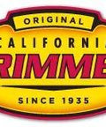 California Trimmer logo, original since 1935, yellow and red emblem for Cal Trimmer products.