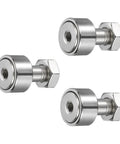 Cam Follower Track Runner Bearings Set 3 Pack CF10 KRV22 X Needle Roller Stud Track Bearing 22mm Roller Diameter M10 Hex Socket