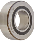 ✝️ SKF NA 2201.2RS Yoke Type Cam Follower, needle bearing type, sealed, 12mm bore, 32mm OD, 14mm width, front view