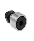 Side view of Cam Follower Needle Roller Bearing Set 2Pcs KR16 CF6 With M6x1.0 Thread 16mm Roller Diameter 6mm Stud, corrosion resistant steel
