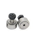 Pair of KR40 CF18 cam follower needle roller bearing wheels for CNC routers, metal build, part of 10pcs/lot set.