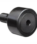 CR8VBUU Cam Follower - Fine Thread Stud - Needle Roller Bearing 1/2" x 3/8" x 1/2" inch, front angle view