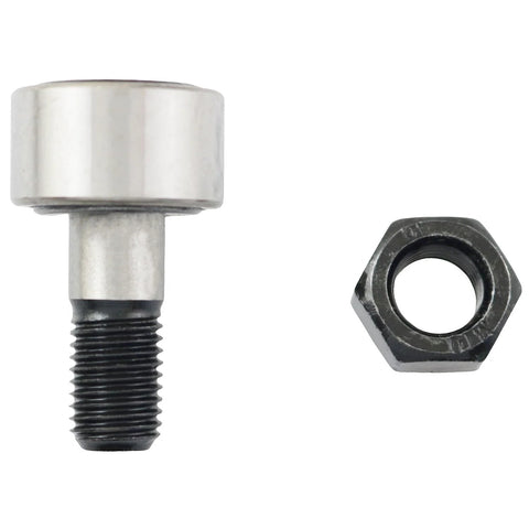 Four Pack Bolt Roller Bearing CF10 KR22 Cam Follower in steel with attached nut for machine tools and industrial robots