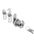 Secure your tool boxes, mailboxes, RV compartments and pickup trucks with this 3-pack of 5/8 inch keyed-alike cam locks in zinc alloy.