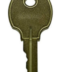 Disc Tumbler Cam Lock In Nickel Finish With Standard Keyed Operation Includes Two Cams And Mounting Hardware Seven Eighths Inch Head Diameter Five Eighths Inch Cam Width Key Type Alike Two Keys Model C420A key