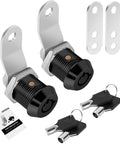 Protect tools, cabinets, and RV compartments with a 2-pack 5/8 inch keyed-alike cam lock set; durable steel, easy installation, secure latching, and two matching keys for reliable, convenient security.