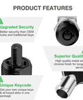 Protect tools, cabinets, and RV compartments with a 2-pack 5/8 inch keyed-alike cam lock set; durable steel, easy installation.