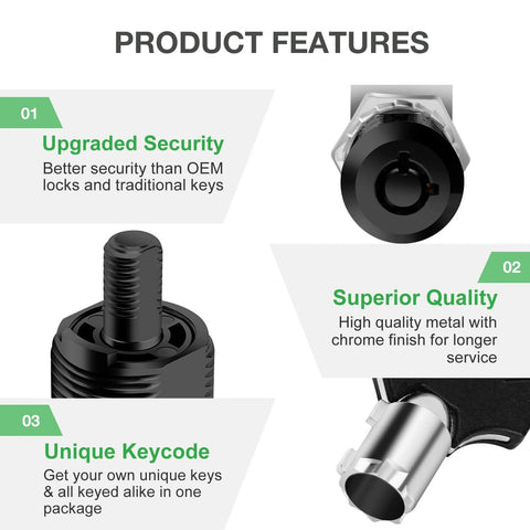 Protect tools, cabinets, and RV compartments with a 2-pack 5/8 inch keyed-alike cam lock set; durable steel, easy installation.