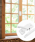 Cam Action Sash Locks 10 Pack With Keeper For Single And Double Hung Vinyl Windows Diecast Latch Lock 2.1 Inch