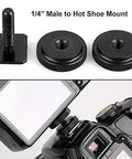 26 Piece Camera Screws Mount Set One Quarter Inch And Three Eighth Inch Threaded Converter Adapters for DSLR and accessories