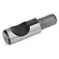 Camlock Studs D1 To D4 Five Eighths Inch M10x1 Thread For Camlock Spindles, 5/8 inch diameter, side view of metal stud