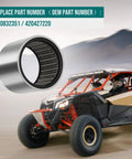 Needle Roller Bearing Kit for Can Am Maverick X3 2017 through 2022, high-load clutch bearing in steel for off-road racing and extreme duty use