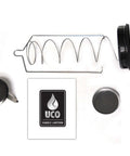 Original Candle Lantern Repair Kit For All Original Lanterns From The Series With Spring Base Piston Heat Shield Chain Hook And Sticker Quick Easy Component Swaps To Keep Your Lantern Lit And Bright Made In The USA One Size