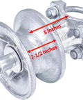 Sliding Gate Rollers Cantilever Roller For Four Inch Round Post Fits Two And Three Eighths Inch Or Two And One Half Inch Gate Frames