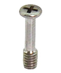 ✝️ SSCZS-M2-5 NBK Pan head captive machine screw for precision instruments, Japan-made, front view showing full screw length
