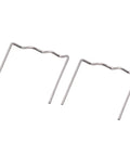 Car Bumper Staples Kit For Auto Body Repair 500Pcs Pre Cut Wave Staples For Hot Stapler Welding 0.6mm Auto Car Staples