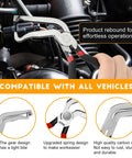 All In One Car Clip Pliers Set For Auto Disassembly, Multi Function Snap Ring Pliers in use, showing anti-slip handles.