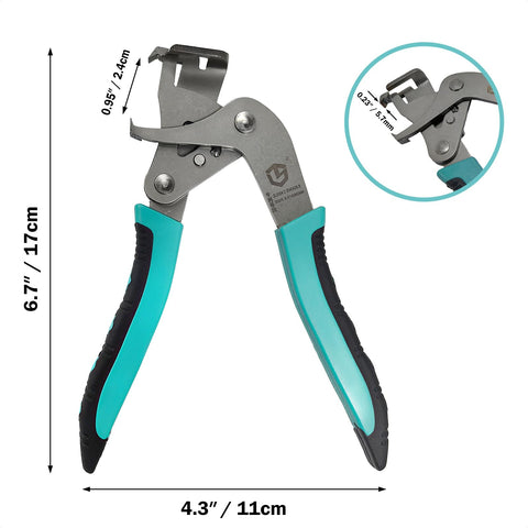 Car Clip Pliers And Disassembly Tool For Interior Panels Pro Grade Multi Function Panel Removal Pliers with ergonomic PVC handle.