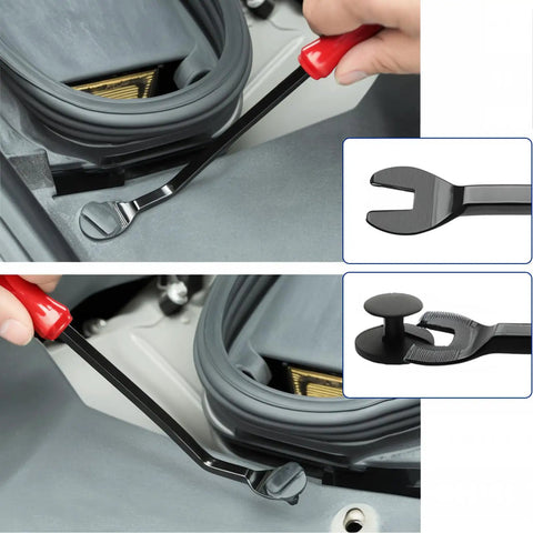 Easy Grip Car Clip Removal Kit 3 Pack Pliers Set for Door Panels Dash Trim Rivets Push Pins Puller Tools Auto Repair