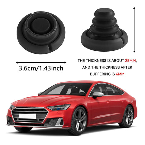 Four Piece Car Door Silicone Cushion Pads Shock Absorbers Kit For Soft Close And Door Slam Prevention Anti Collision Buffers