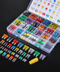 DIY Ready Car Fuses Kit 372 Piece Assortment With Standard Mini Low Profile Mini And Micro2 Blade Fuses
