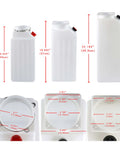 Universal Car Lift Oil Pot Hydraulic Reservoir Tank For Storage And Lifting 13 Liter Capacity 43 Cm Tall Thick Plastic