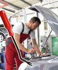 Mechanic using Pro Grade 1 Piece Fastener Remover for Car Panels and Doors Clip Puller in auto repair shop