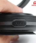 Close-up of Vacuum Car Phone Mount Holder With Magnetic 360 Degree Rotatable Stand showing push button mechanism