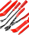 7 Piece Car Trim Removal Tool Kit With Non Scratch Plastic Pry Tools And Fastener Clip Pliers For Auto Interior Panel Detachment